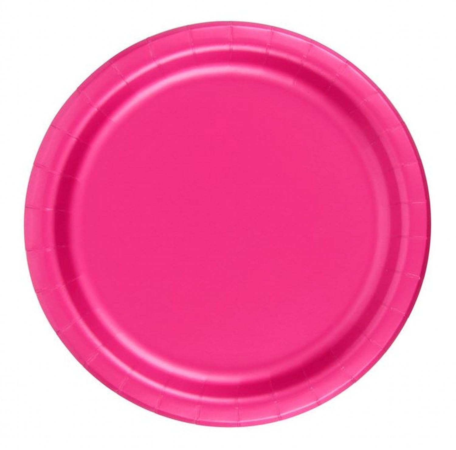 Party Favors Plus Dessert Cake Paper Plates Hot Pink 240 Count