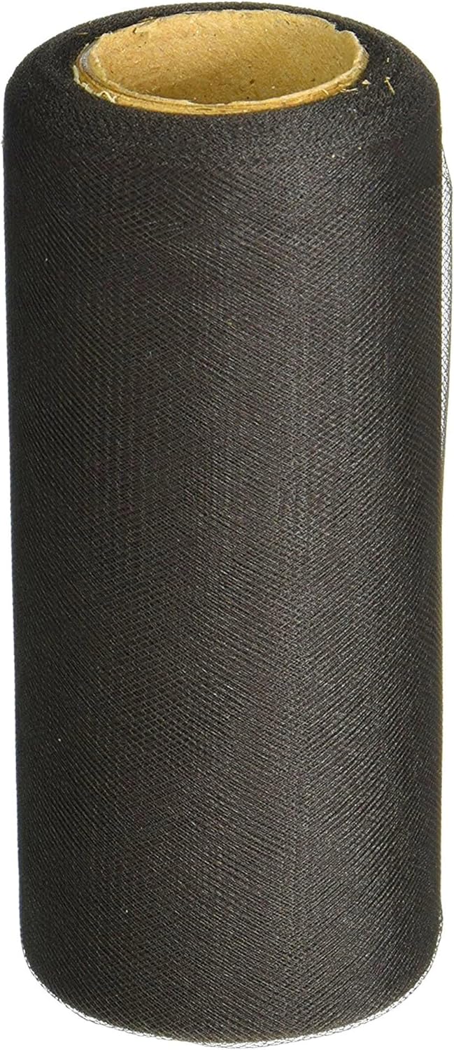 Party Favors Plus Chocolate Tulle Fabric Roll 6in X 50yd