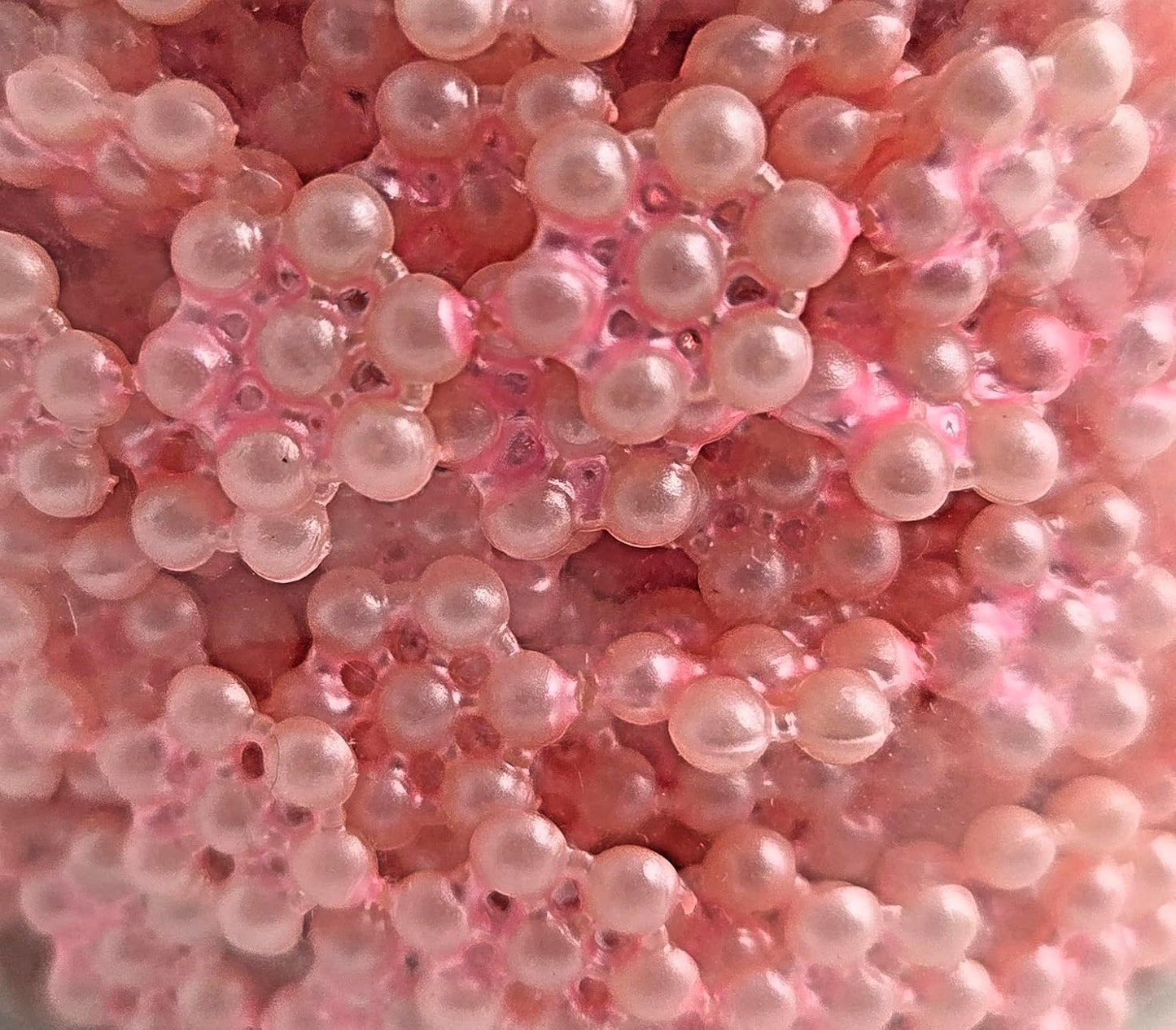 Party Favors Plus Pink Pearl Bead Garland Flower Star Shape 10 Yards