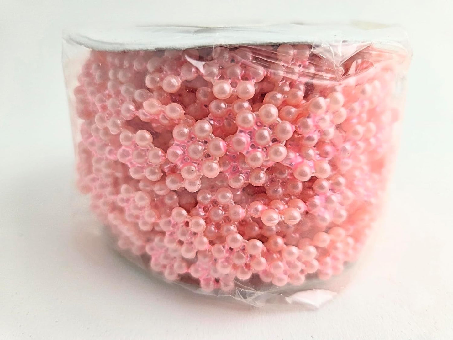 Party Favors Plus Pink Pearl Bead Garland Flower Star Shape 10 Yards