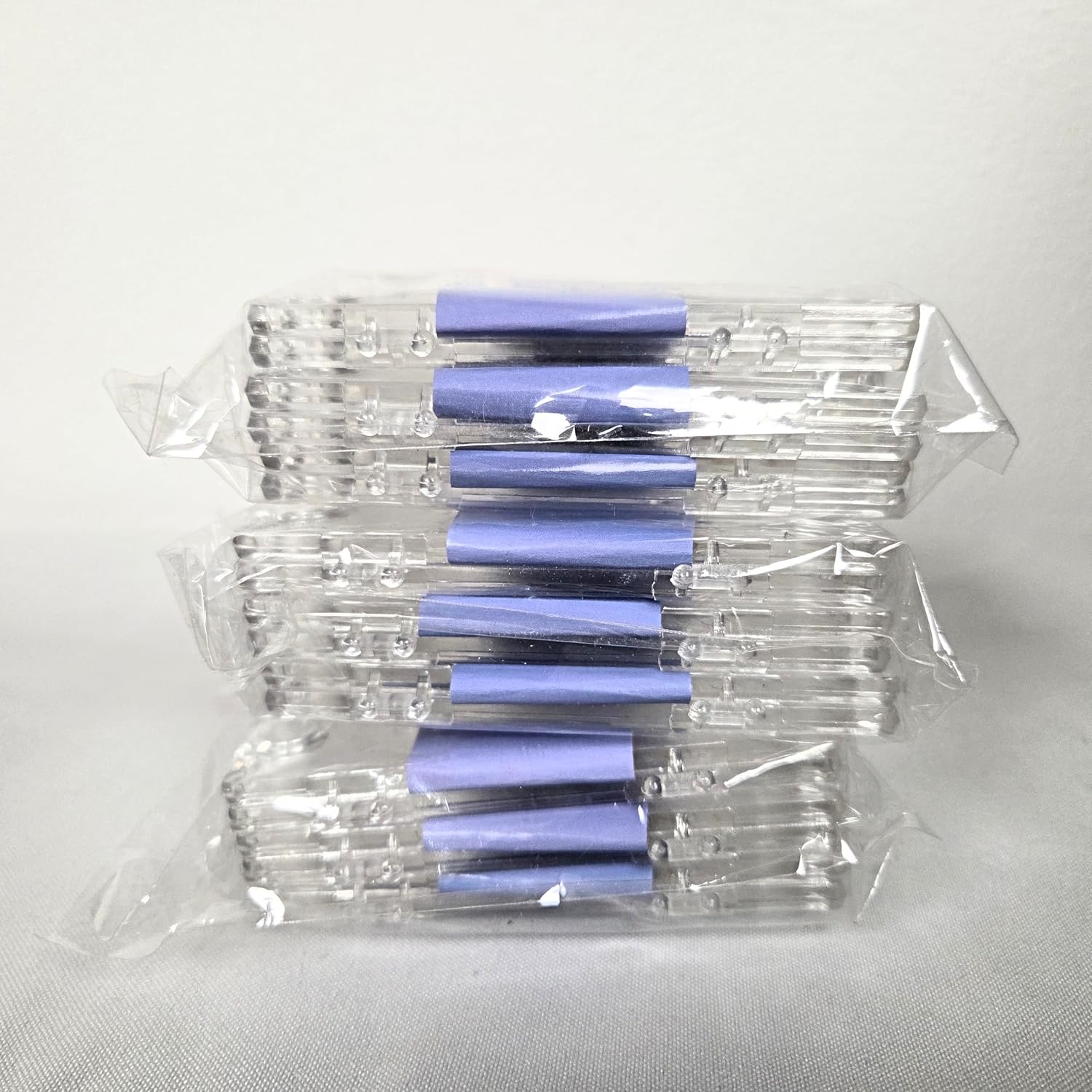 Party Favors Plus Clear Plastic Display Easel 3.5 Inch Glossy Stackable 18 Pcs