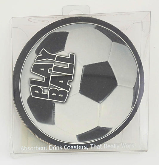 Party Favors Plus Multicolor Paper Coasters Play Ball Motif 8 Count