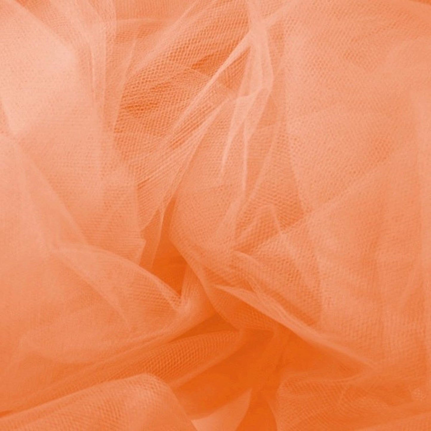 Party Favors Plus Peach Sheer Tulle Decorating Material 54in 100ft