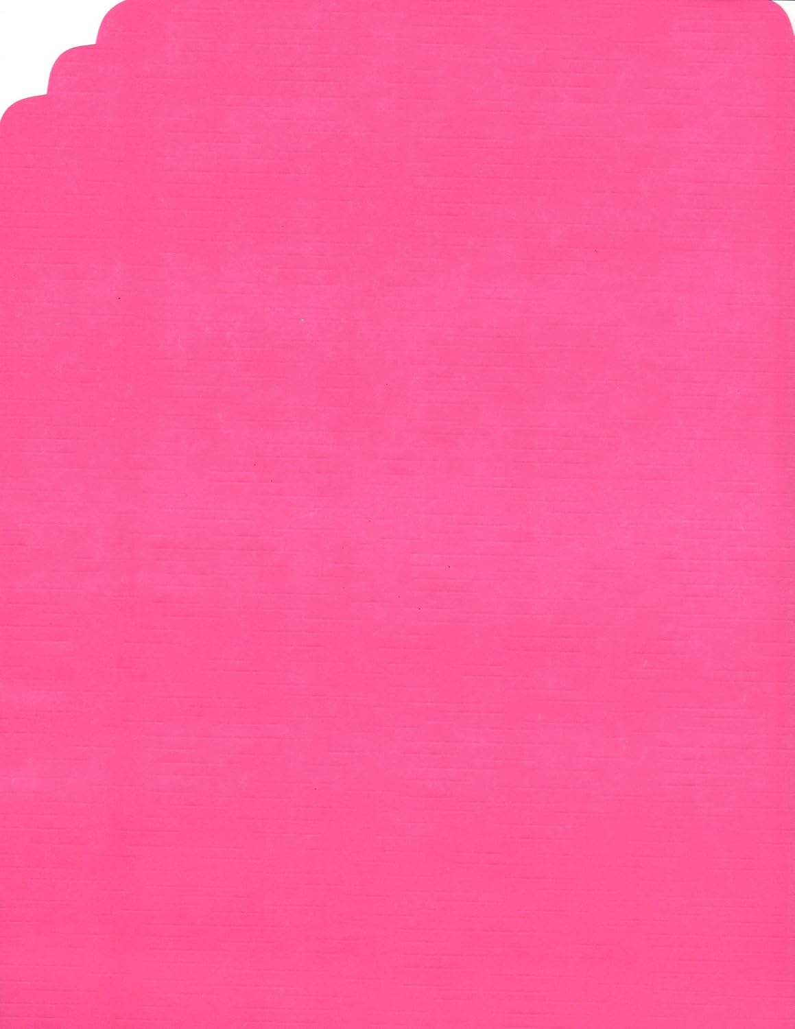 Party Favors Plus Hot Pink Paper Placemats Straight Edge 72 Count