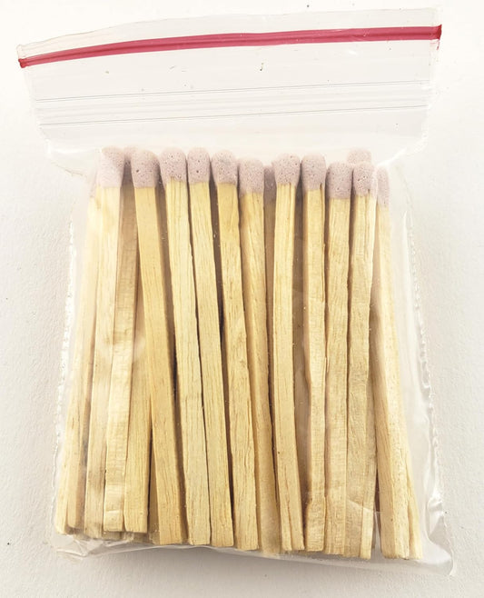 Party Favors Plus Multicolor Wooden Match Sticks 1000 Count 2" with 50 Matchboxes Rose