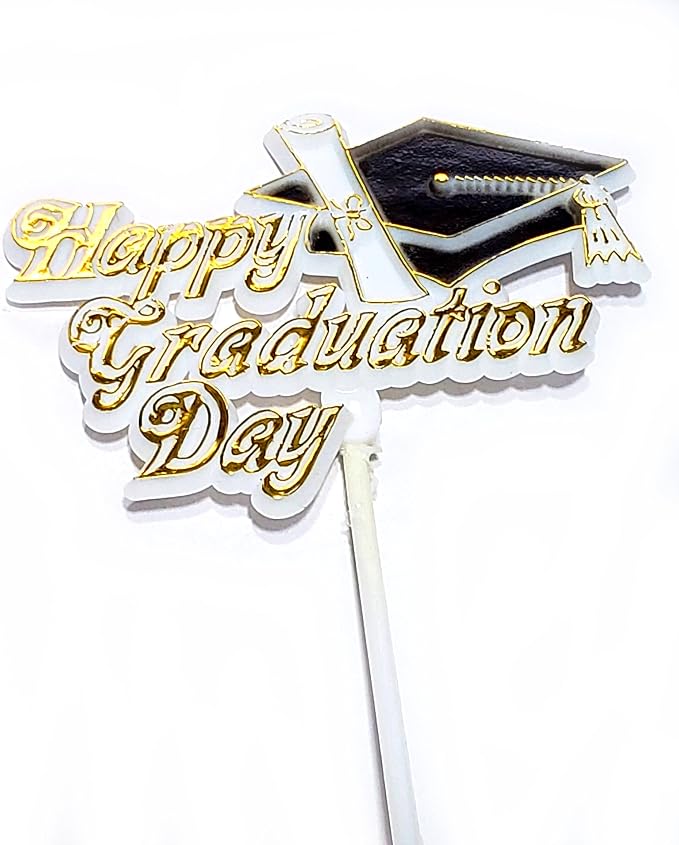 Party Favors Plus White Graduation Cap Picks 12 Count