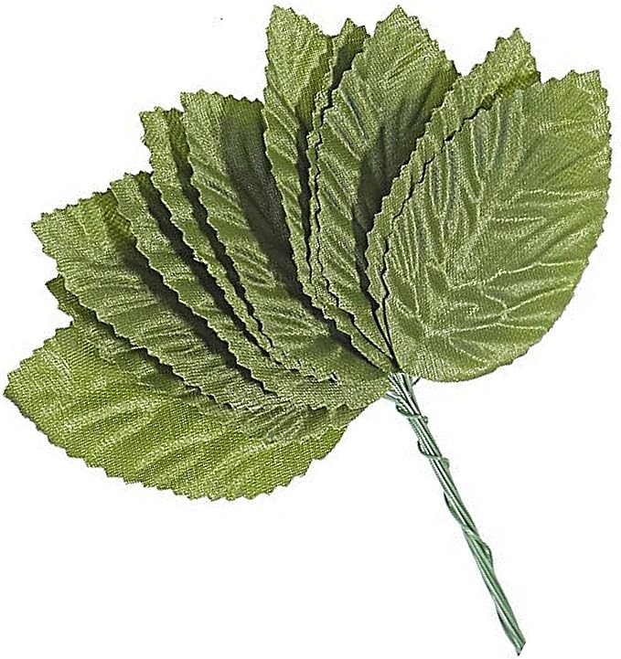 Party Favors Plus Green Silk Leaf Picks 144 Count