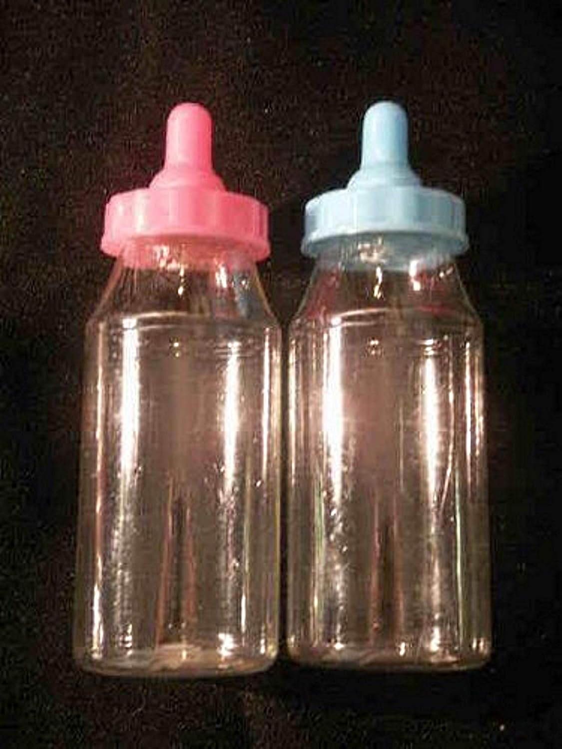 Party Favors Plus Pink Fillable Baby Bottles Shower Favor 12 Count