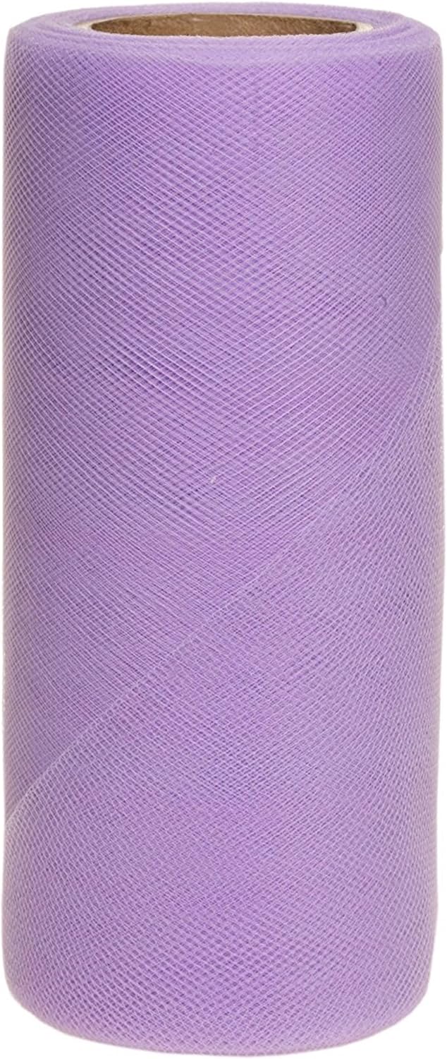 Party Favors Plus Pansy Tulle Fabric Roll 6in X 50yd