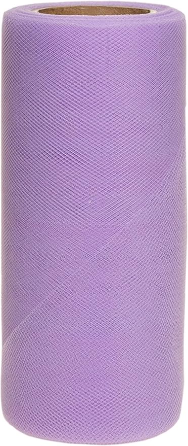 Party Favors Plus Pansy Tulle Fabric Roll 6in X 50yd