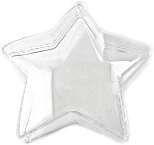 Party Favors Plus Clear Plastic Fillable Christmas Ornament Favor 3 Inch 12 Count