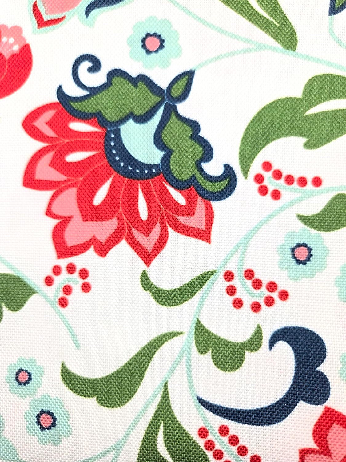 Party Favors Plus Garden Floral Outdoor Tablecloth with Zipper 60 x 120 In