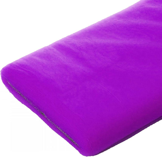Party Favors Plus Purple Sheer Tulle 54in X 100ft
