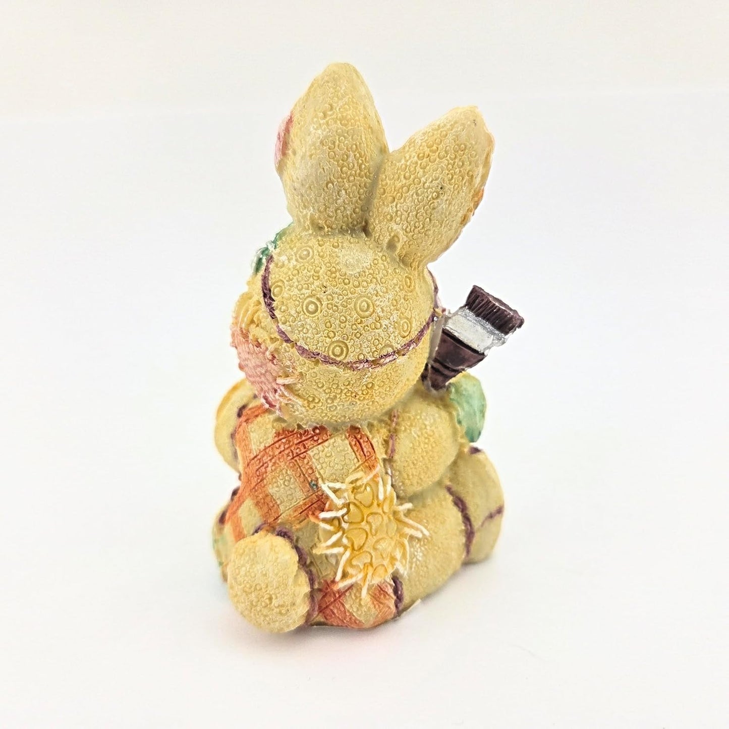 Party Favors Plus Polyresin Rabbit Figurine Paint Palette 3.5 Inch