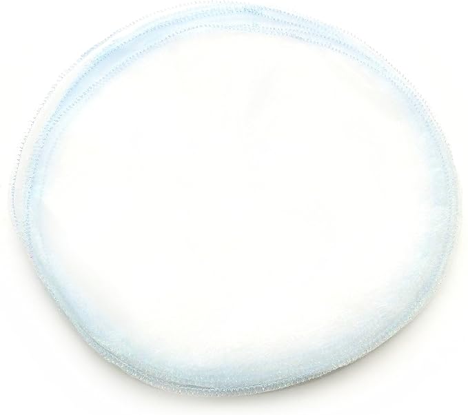 Party Favors Plus Blue Edge Sheer Organza Circles 9" Favor Wedding Shower Wrap