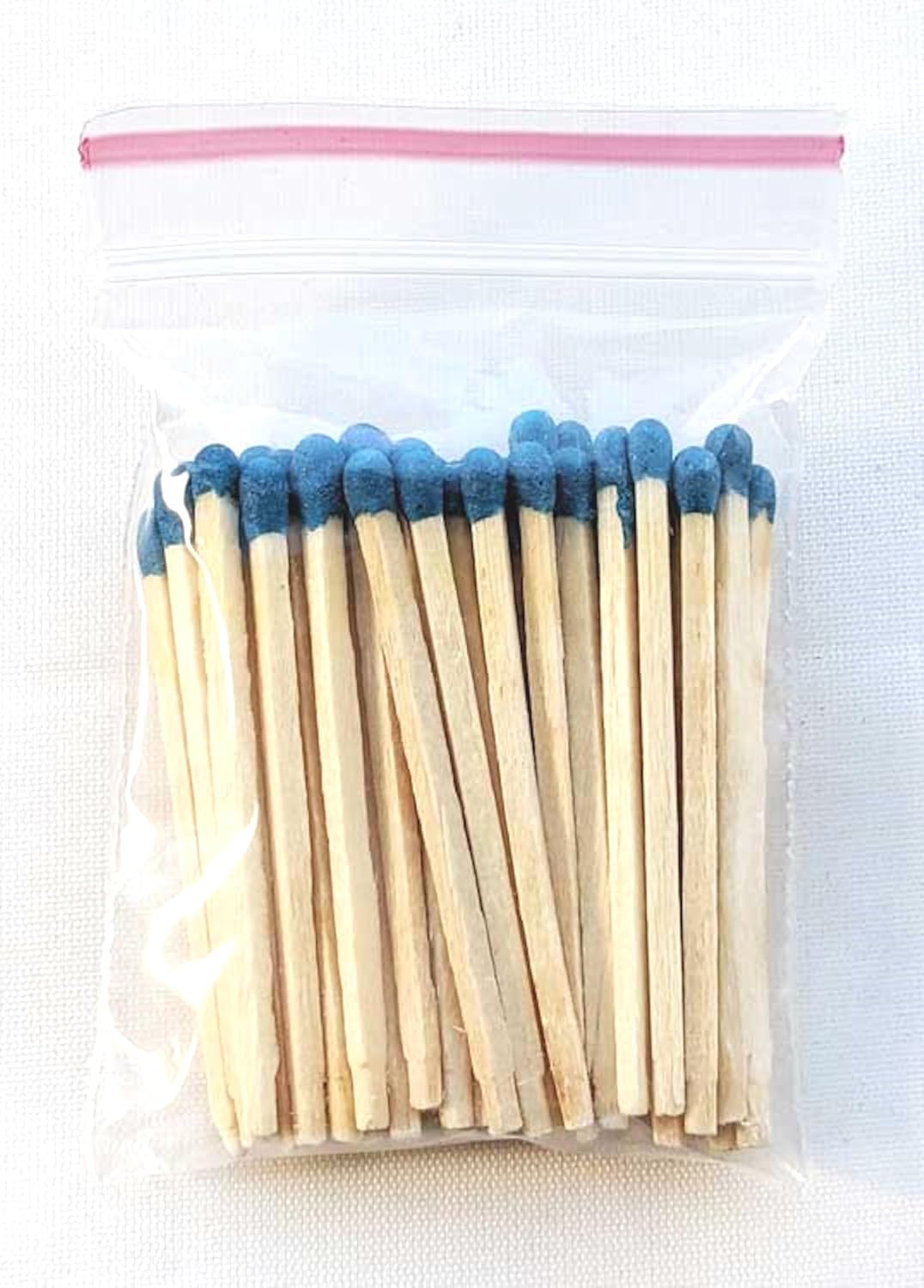Party Favors Plus Multicolor Wooden Match Sticks 1000 Count 2" with 50 Matchboxes Light Blue