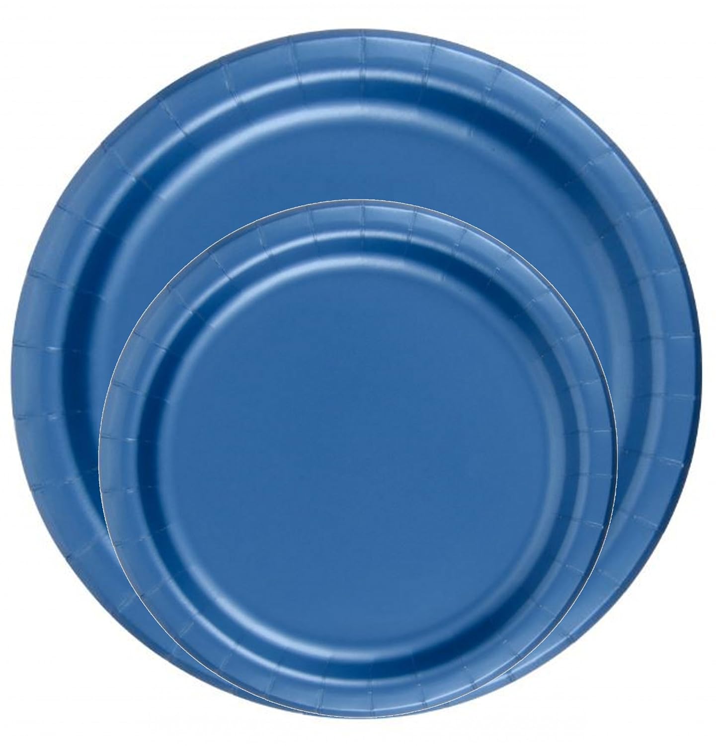 Party Favors Plus Dessert Cake Paper Plates Royal Blue 240 Count