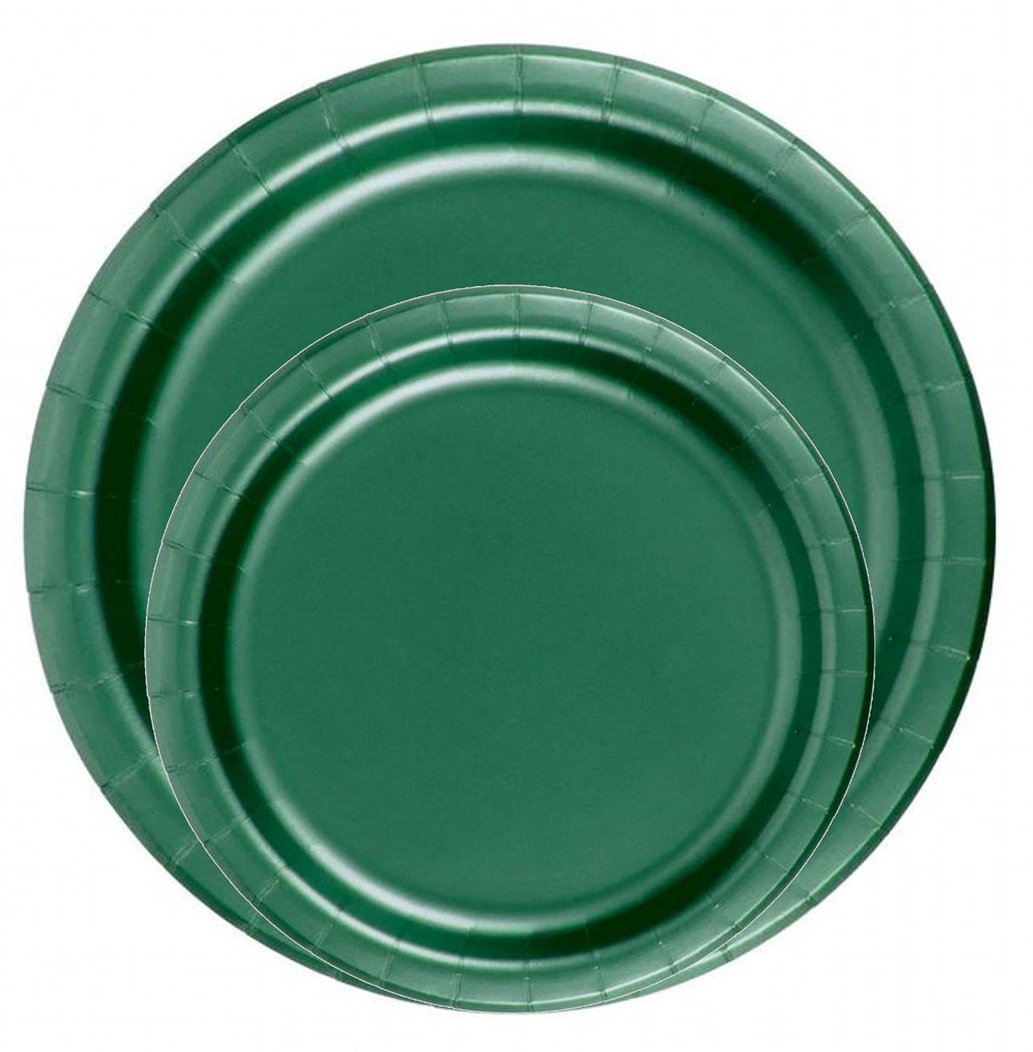 Party Favors Plus Dessert Cake Paper Plates Hunter Green 240 Count