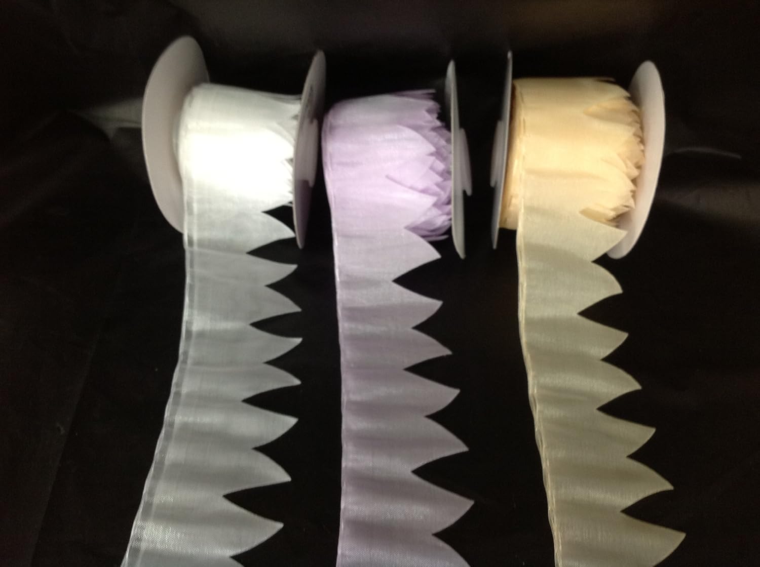 Party Favors Plus Ivory Organza Pull Bow Ribbon 2in 10 Yards