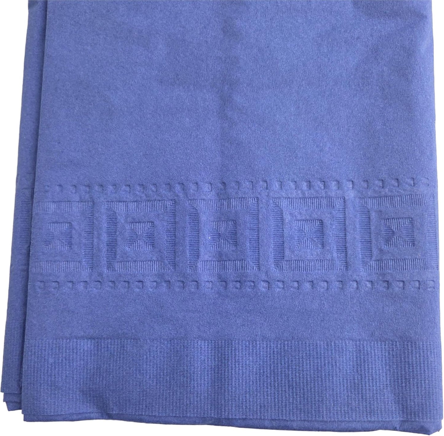 Party Favors Plus Royal Blue Paper Tablecloth Rectangular 54x108 Inch 2 Pack