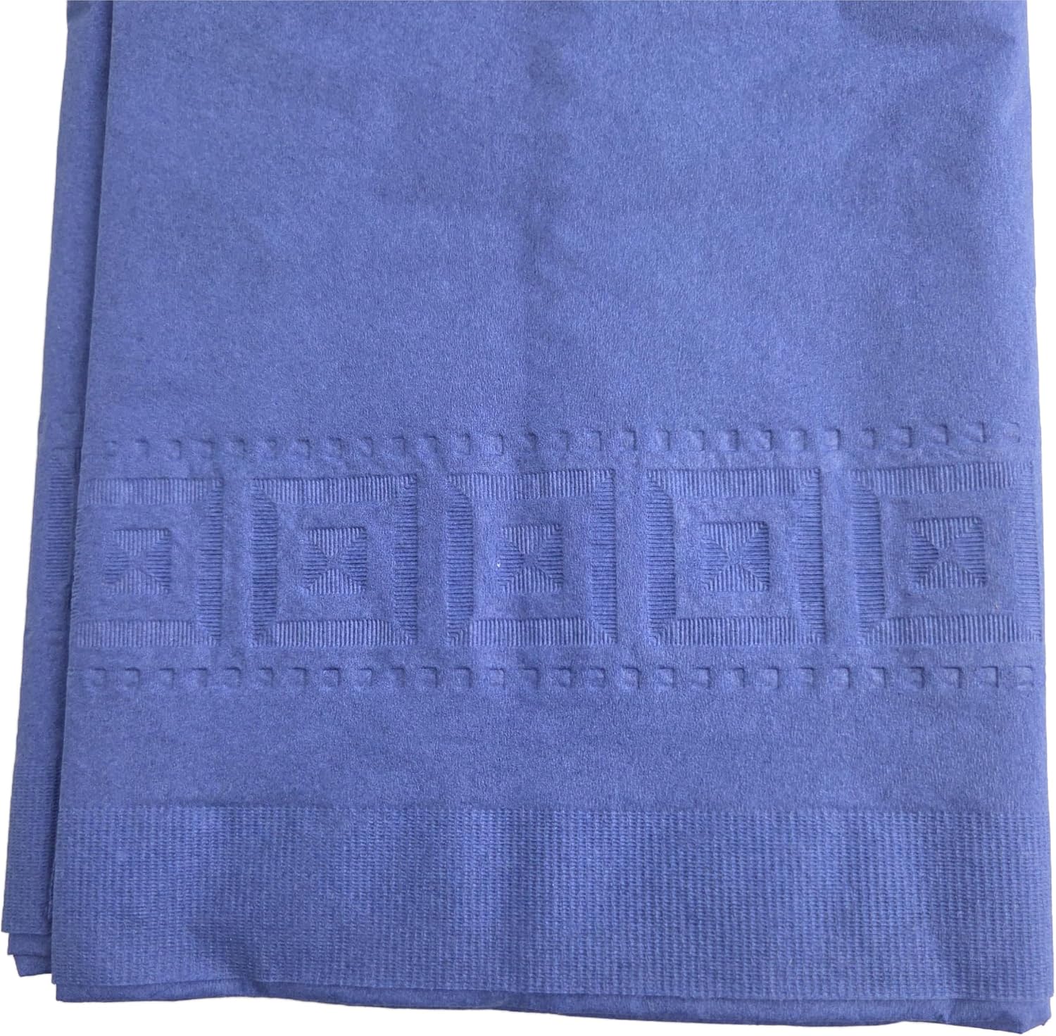 Party Favors Plus Royal Blue Paper Tablecloth Rectangular 54x108 Inch 2 Pack