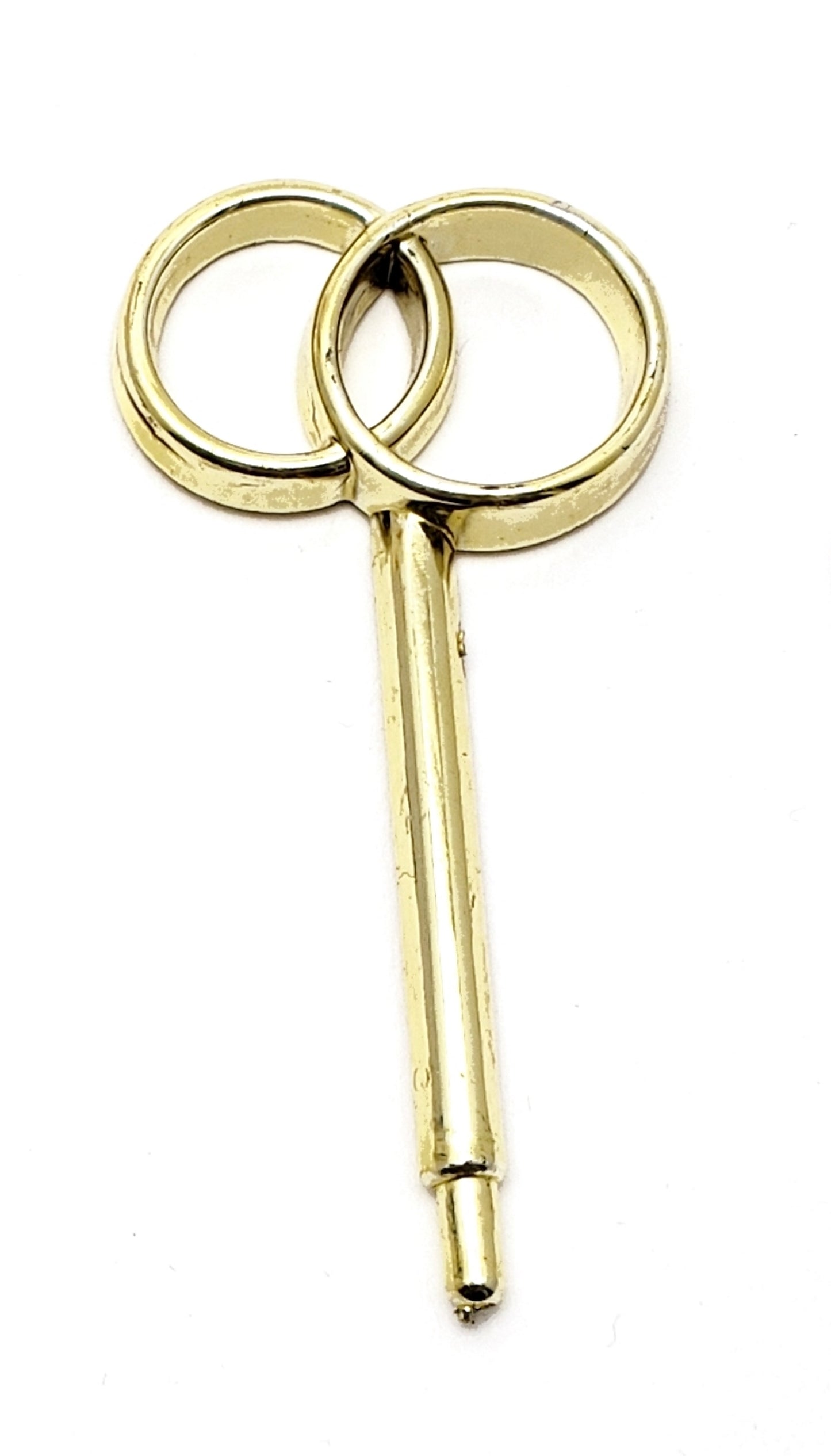 Party Favors Plus 24 Gold Wedding Ring Cupcake Sticks Almond Picks 2.75 Inch
