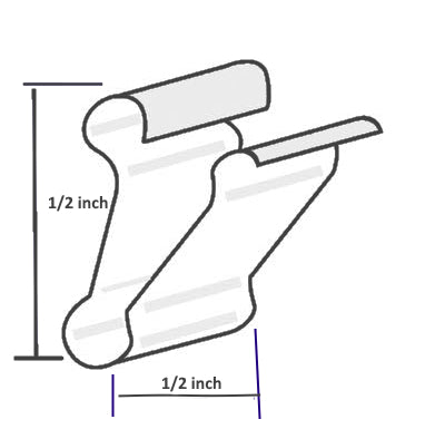 100 Qualex Quickie Clips Small Clips for Balloon Sealing